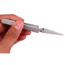 BEST BST-F12.5 Multifunctional Stainless Steel X Types Self Tweezer For Mobile Phone Laptop Repair