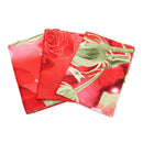 4Pcs 3D Rose Printed Bedding Sets Quilt Cover Bed Sheet Pillowcases Duvet Cover