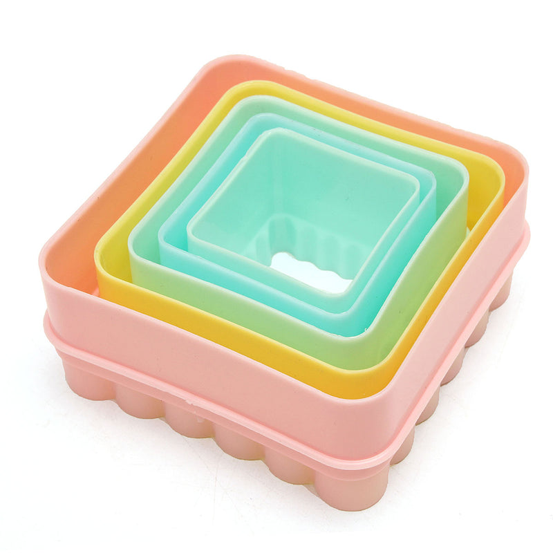 Plastic DIY Cookie Cutter Baking Biscuit Fondant Cake Sugarcraft Decorating Mold