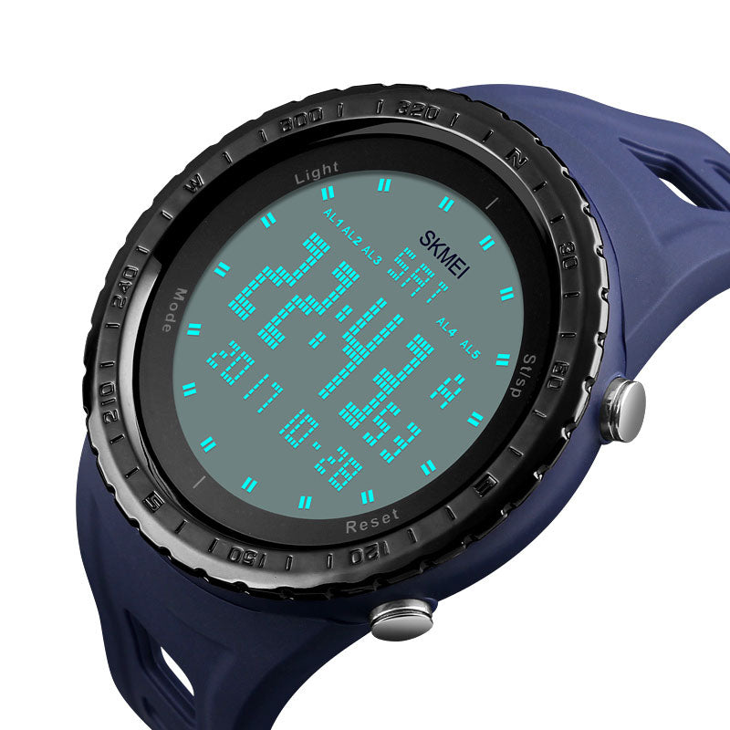 SKMEI 1246 Outdoor Alarm Chronograph Double Time Swimming Sport Men Digital Watch