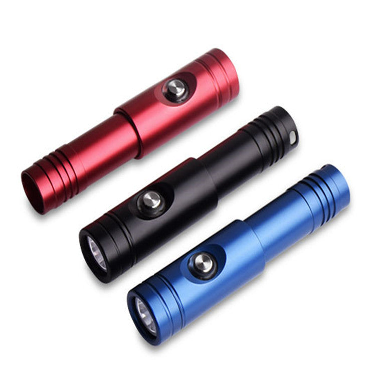NITESUN DIV12S Diving Flashlight 1050 Lumens 3 Modes 18650 Battery IPX8 Waterproof LED Lamp Camping Hunting Torch Light
