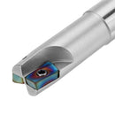 Drillpro Upgrade 300R 14mm 2 Flute Face Milling Cutter+2pcs HRC58 Blue Nano APMT1135 Carbide Insert