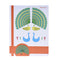 22Pcs/Pack 44 Patterns 3D Printing Pen Double-sided Cartoon Drawing Paper with Transparent Template Copy Graffiti Board for DIY Children Kids