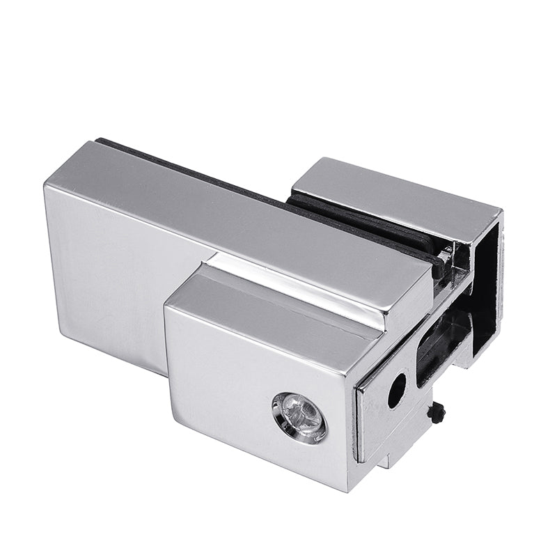 Solid Metal Adjustable Floating Wood Glass Shelf Bracket Wall Mount Brush Holder Rack