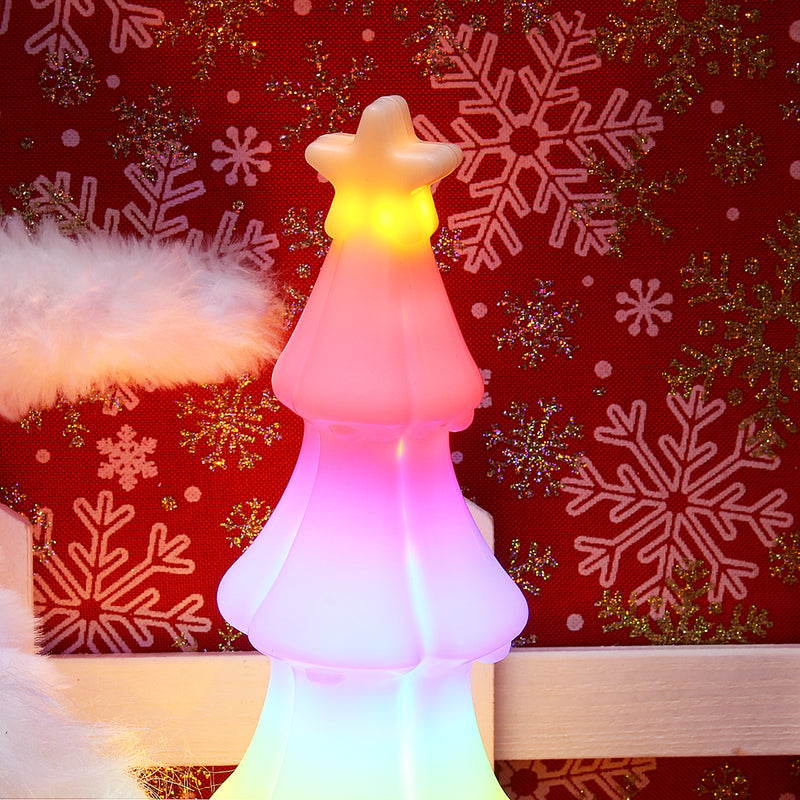 USB 360 Shining Christmas RGB Tree Shape 69 LED Bulb Festival Gift Party Decor