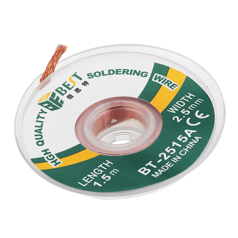 Tin Lead No-Clean Braid Solder Remover Wick Wire for Electrical Soldering