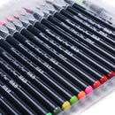 H&B HB-WB2 20 Color Painting Brush Color Soft Head Comic Hand-painted Pen Fountain Pen Set
