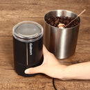 Electric Coffee Grinder Espresso Grinder One Touch Multi-function Bean Grinder Auto Shut Off & Overheating Protection