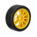 Chihai DC 7.4V 340rpm 550rpm Reduction Motor DC Geared Motor with Bracket and Wheel