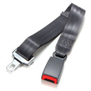 Universal 80cm Adjustable Car Seat Belt Extender Safety Seatbelt Extension Buckle Black Grey Beige