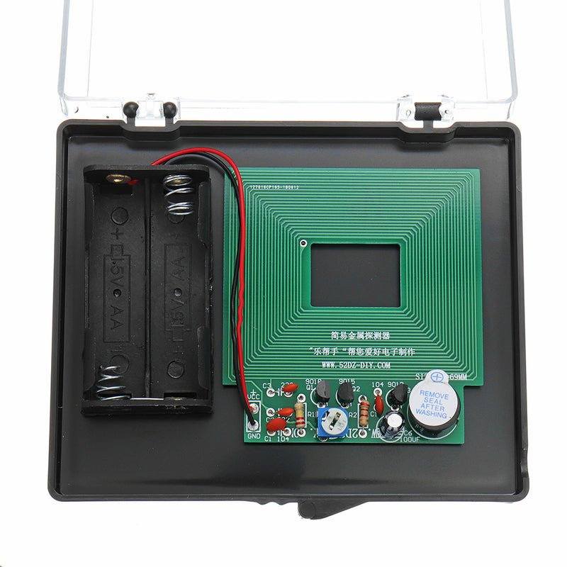 Assembled Metal Detertor Kit Treasure Hunter Instrument Security Apparatus Stick Module With Shell