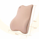 Lumbar Back Support Waist Cushion Pillow Memory Foam Cotton Home Chair Car Seat Lumbar Pad