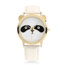 Fashion Panda Unique Women Quartz Watch Leather Women Men Wrist Watch