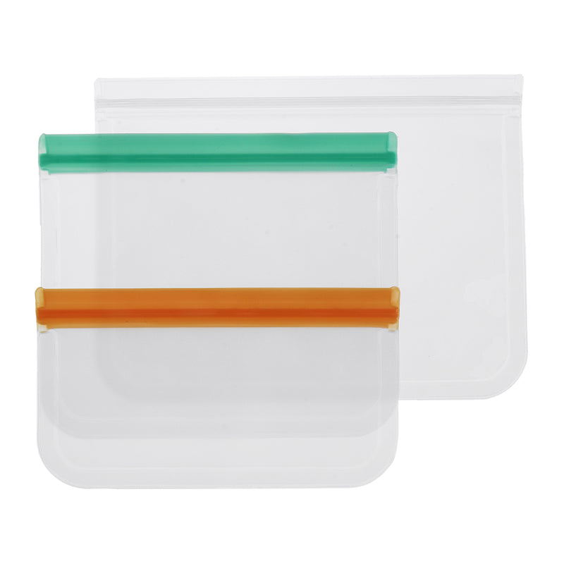10Pcs/Set 3 Sizes Reusable Storage Bags Kitchen Food Storage Container Fruit Meat Fish Fresh Preserving Bag