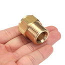 M22 Brass Pressure Washer Adapter Male to Female Outlet Hose Coulper Fitting