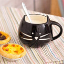 Creative Ceramic Cat Animal Coffee Cup Mug Water Milk Cup Couples Lovers Cup