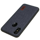 Bakeey Luxury Fabric Splice Soft Silicone Edge Shockproof Protective Case For Xiaomi Mi8 Mi 8