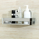 Kitchen Bathroom Shower Shelf Storage Suction Cup Basket Rack Holder Organizer