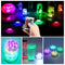 ZANLURE 10 LEDs 16 Colors Underwater Light Float Lamp Wireless Remote Control Fishing Lamp 3 x AAA