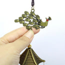 Copper Alloy Wind Chime Decorations Ornaments Outdoor Living Yard Garden Wall Hanging Decor