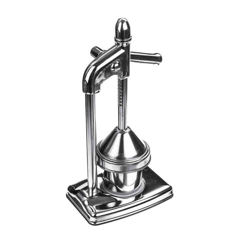 Stainless Steel Manual Citrus Juicer Orange Lemon Manual Juice Squeezer Silver