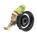 S60x6 IBC Tank Coarse Thread Adapter to Brass Garden Tap with 1/2'' Nozzle Pagoda Hose Tap Connector Replacement Multi-functional Valve Fitting Parts for Home Garden