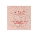 IMAGIC 16 Colors Matte Shimmer Eyeshadow Palette Glitter Smoky Earth Color Eye Shadow Long-Lasting