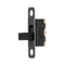 50Pcs Vertical Black Mini Miniature On/On 3 Pins Terminals Slide Switch