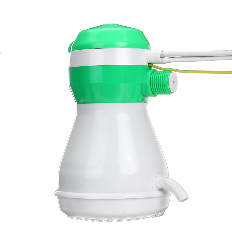 5400W 110V/220V Electric Shower Head Heat Instant Hot Water Heater Bathroom Shower Set