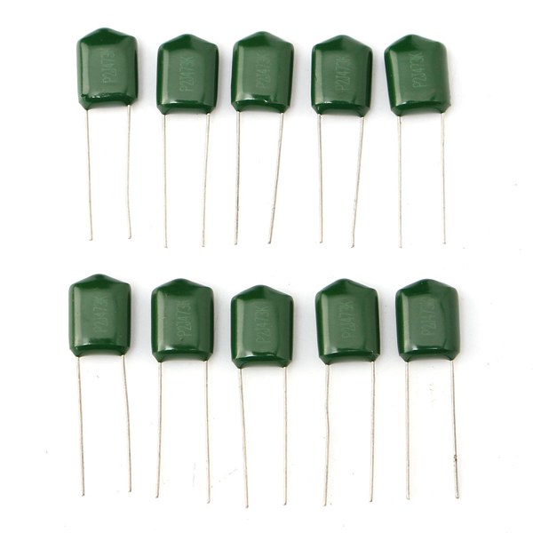 140pcs 14 Value 10% 630V Polyester Fixed Capacitor Assorted Kit 2J102J-2J683J 10pcs Each Value