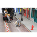 RM 1:64 Scale Figures Diorama To Move The Box Freight Courier Stevedore Model