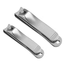 Y.F.M Stainless Steel Nail Clipper Fingernail Cutter Anti Splash Manicure Tool with Nail File