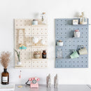 DIY Wall Shelf Storage Holder Decorative Shelf Rack Wall Hanging Organizer Stand For Home Bedroom Bathroom Decoration