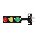 3pcs 5V LED Traffic Light Display Module Electronic Building Blocks Board For