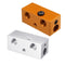 Double-Color Mixed Heating Block for V6 J-Head Extrusion 3D Printer Part