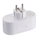 Dual EU Smart WiFi Power Plug Remote Control Switch Socket Outlet by HomeKit Dohome APP Google Assistant Alexa Remote Voice Control