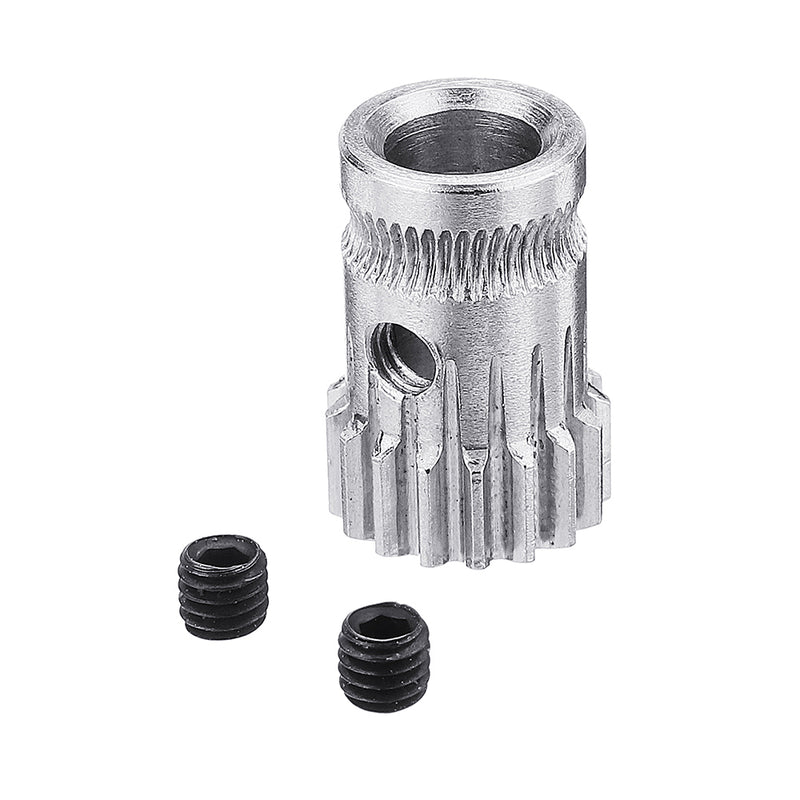 Stainless Steel Two-way Driver Feeding Wheel Gear Extruder For 1.75mm Filament 3D Printer Part