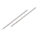 Machifit 1/2/3mm Diameter Tungsten Steel Bar CNC Tools Metal Rod Length 100mm Engraving Machine Cutter
