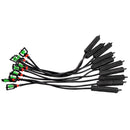 10Pcs Micro-Spray Upside Down Sprinkler Rotating Automatic Watering Garden Lawn Greenhouse Irrigation Agricultural Atomization Anti-drip Device