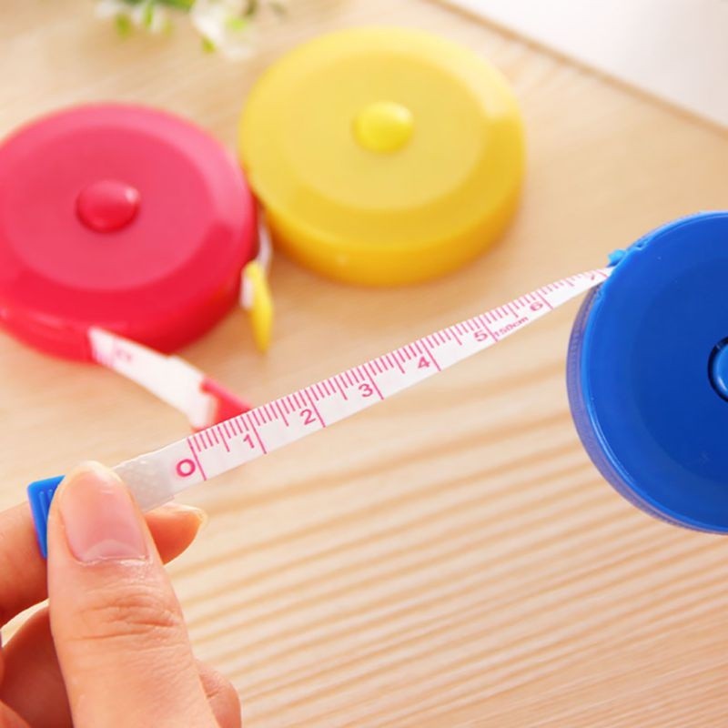 Soft Tape Measure Clothing Automatic Retractable Mini Measuring Tape