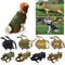 Tactical K9 Dog Military Police Molle Vest Nylon Service Canine Dog Harness XL