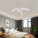 Modern LED 3 Light Ceiling Light Satin Nickel Kitchen Living Bedroom Lamp  A85-265V