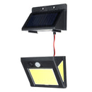 48+6+6 COB Solar Power White Light Garden Wall Lamp Outdoor Waterproof Energy Saving Yard Lights