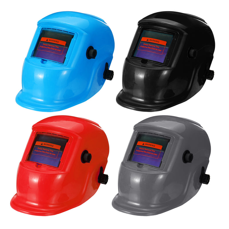 Solar Powered Auto Darkening Welding Helmet Grinding Welder Breathable Mask