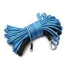 6MMx15M 50inch Winch Rope Synthetic 7700lbs SK78 Boat Car Recovery Strap Fairlead