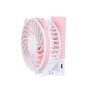 Miniso MS-L2893 Mini Folding Deer Ears Shape USB Fan Rechargeable Handheld Desktop Cooling Fan