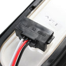 Red LED Stop Lights Side Marker Turn Signal Lamp Surface Mount Oval 17x8.2cm for Trailer Truck