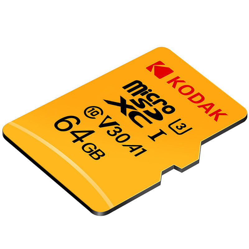 KODAK Micro SD Memory TF Flash Card 64GB 128GB U3 A1 V30 Micro SDHC Card  SDXC Card for Video and  Mobile Storage