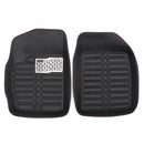 5-piece Set Black Red Edge GM Universal Car Floor Mat Front And Rear Carpet