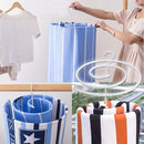 KCASA Creative Snail Spiral Drying Rack Spiral Shaped Hanger Rotating Quilt Storage Rack Quilt Curtains Blanket Rack Good For Outside Window Indoor Balcony